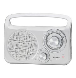 TEAC PR-300 Am fm Portable Radio - White