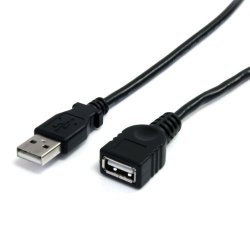 Startech.com Black USB 2.0 Extension Cable A To A - M f USBEXTAA10BK