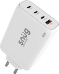 Snug - Gold Pro 4 Port Wall Charger 130W - White