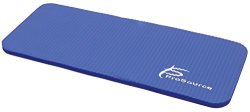 Prosource Extra Thick Yoga Knee Pad And Elbow Cushion 15MM 5 8 Fits Standard Mats For Pain Free Joints In Yoga Pilates Floor Workouts Blue