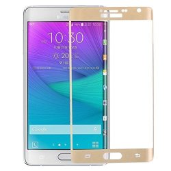 Marval Power Gold Full Cover 3D Tempered Glass Screen Protector For Samsung Galaxy Note Edge N9150