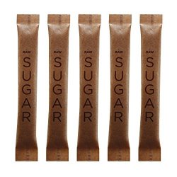 Sugar In The Raw Sugar Packets, Raw Sugar, 0.18 oz Packets, 500 per Carton  827749 
