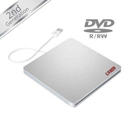 External DVD Drive WINDOWS7 8 10 LINUX MAC Os Systemusb 2.0USB External Slot DVD Vcd Cd Rw Drive Burner Superdrive For Apple Macbook Pro Air Imac-silver