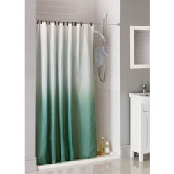 Ombre Fabric Shower Curtain