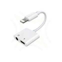 Lightning To Audio 3.5MM Adapter For Iphone - White