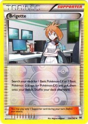 Pokemon - Brigette 134 162 - Xy Breakthrough - Reverse Holo