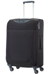 Samsonite Base Hits 66cm 24inch Expandable Travel Suitcase Black