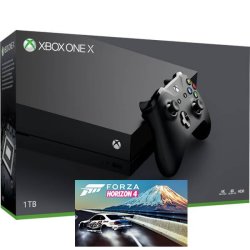 Microsoft Xbox One X 1TB Game Console with Forza Horizon 4