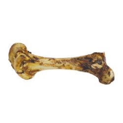 McPets - Single Ostrich Dog Chew Bone Natural