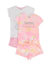 Summer Sleepover Pyjamas 2 Pack