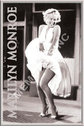 Marilyn Monroe - Famous Picture - Classic Metal Sign