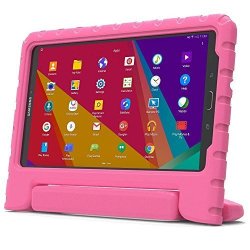 Samsung Galaxy Tab 3 Lite 7.0 E 7.0 Kids Case 2-IN-1 Bulky Handle: Carry & Stand Cooper Dynamo Rugged Heavy Duty Childrens Cover +