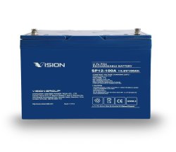 Vision Senry 1.2KWH 100AH 12V Lithium Lifepo Deep Cycle Battery LFP12-100A