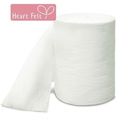 Heart Felt Cloth Diaper Liner Inserts 100 Sheets Flushable Disposable