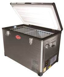Snomaster - 60 Litre Portable Fridge & Freezer - Stainless Steel