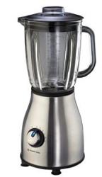 Russell Hobbs RHB315 1000W Satin Jug Blender -5 Speeds With Pulse Function 1.75 Litre Glass Jug Stainless Steel Blades Illuminated Control Panel Built-in Cord