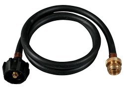 Uniflame 6-FOOT Patio Heater Hose And Adapter