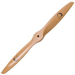 XOAR Pja 17X8 Rc Airplane Propeller. 17 Inch 2 Blade Wood Prop For Gas Engines