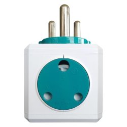 Adaptor Cube Plug Green