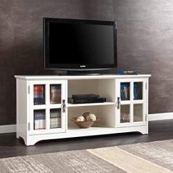 Media Tv Stand For Tvs Up To 50 With Open Center Storage 2 Side