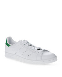 Adidas Stan Smith Shoes in White Green