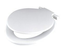 Calypso Toilet Seat And Cover - White 1.3KG