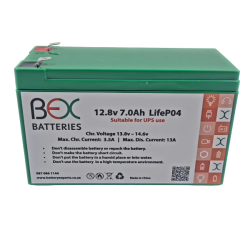 12V 8AH Lithium Replacement Battery - 12.8V 8AH Ups
