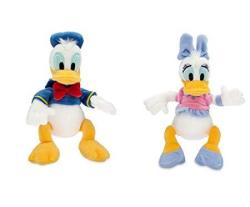 Disney Donald And Daisy Duck Plush Set