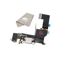 Charging Port Replacement For Iphone 5S White Gvkvgih Replacement Charging Port Dock Connector Flex Cable For Iphone 5S 5S White