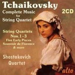 Tchaikovsky: Complete Music For String Quartet Cd