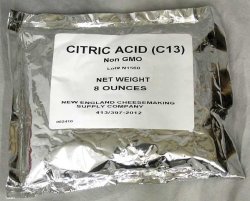 Citric Acid 8 Oz - For Cheese