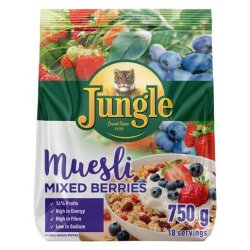 Muesli Mixed Berries 750G