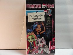 Monster High 27 Lenticular Valentines