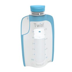Kiinde Breast Milk Storage Twist Pouch 6 Oz - Pack Of 80