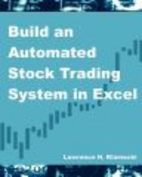 Build An Automated Stock Trading System In Excel paperback