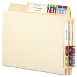 Smead 67180 Alpha-z Color-coded Labels Letter J Yellow 100 Labels pack