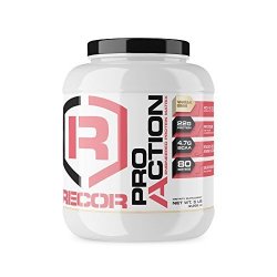 Reaction Nutrition Recor Pro Action Whey Protein Vanilla Bean 5 Pound