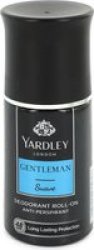 Yardley London Gentleman Suave Deodorant Roll-on Alcohol Free 50ML - Parallel Import