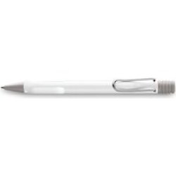 Safari Ballpoint Pen - Medium Nib Black Refill White