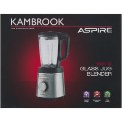 Kambrook Aspire Glass Jug Blender 1000W 1.75L