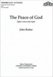The Peace Of God Sheet Music Ssa Vocal Score