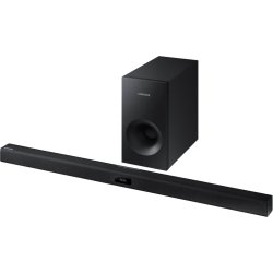 Samsung Hw-j355 Soundbar 2.1 Channel 120w 5.25" Wired Subwoofer Wall Mount Bracket Included Tv Soundconnect Auto Power Link Bluetooth Power On Usb Home Theatre System