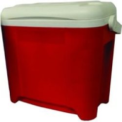 Leisure Quip Leisure-quip 26 Litre Hard Body Coolerbox - Red