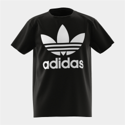 Adidas Originals Kids Trefoil Black T-Shirt
