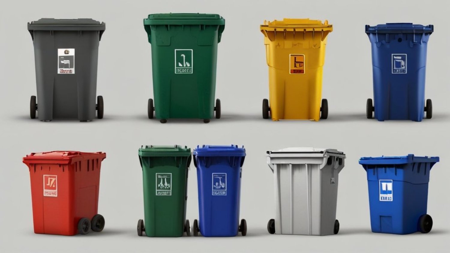 240 Litre Garden Waste Bin