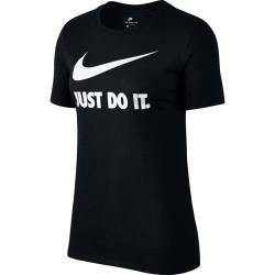 Nike Women's Swoosh T Shirt - Black - Small