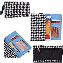 Phone Wallet Cell Phone Holder With Wrist Strap For Qmobile I9