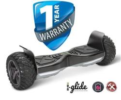 Hoverboard I-glide V4 8.5" Bluetooth Off-road - Black grey