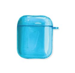 - Case Cover For Airpods - 1ST 2ND Generation - Neon Blue