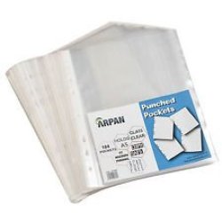ARPAN A4 Plastic Sleeves Pack Of 100
